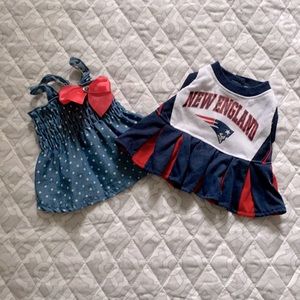 Bundle of 2 Doggie/Puppie Dress S/XS